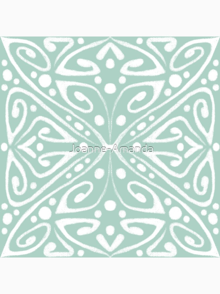 Copy of Integrated diamond - light teal by Joanne-Amanda