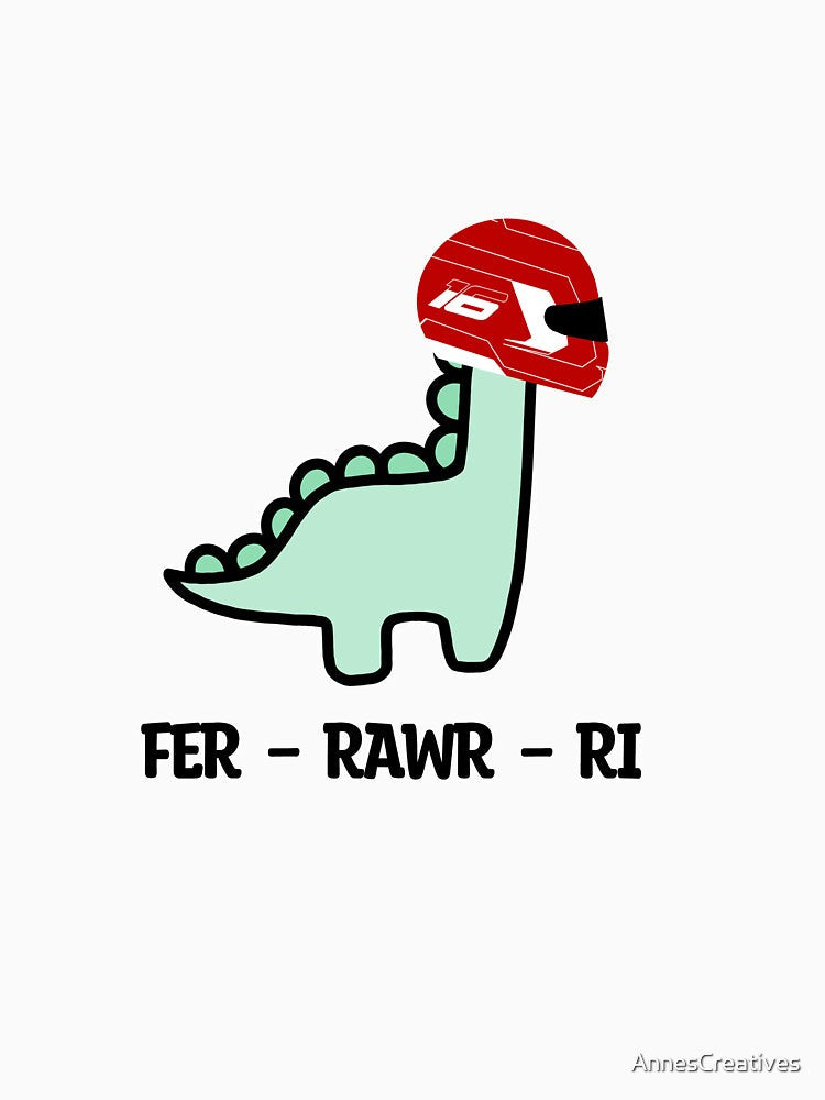 Charles Leclerc Fer-RAWR-I drawing by AnnesCreatives