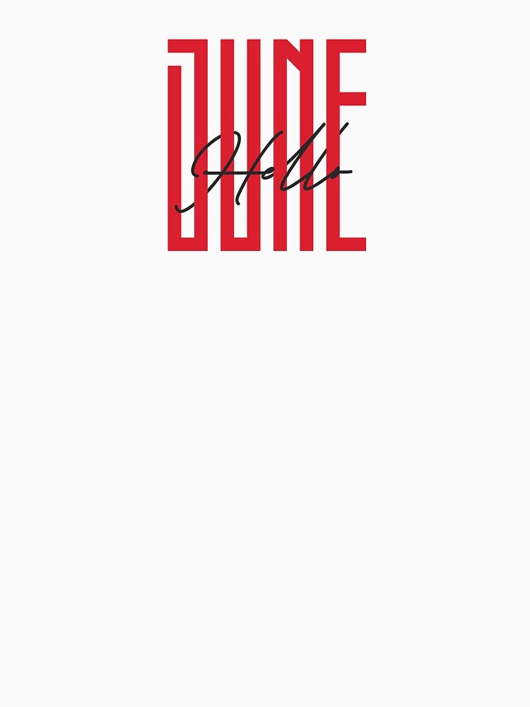 Hello june by FLATVAC STICKER
