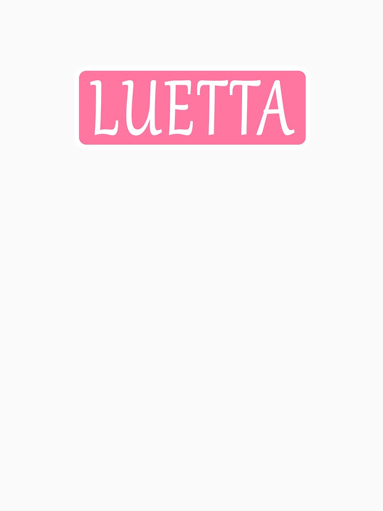 Luetta Name by Jeallan Designs