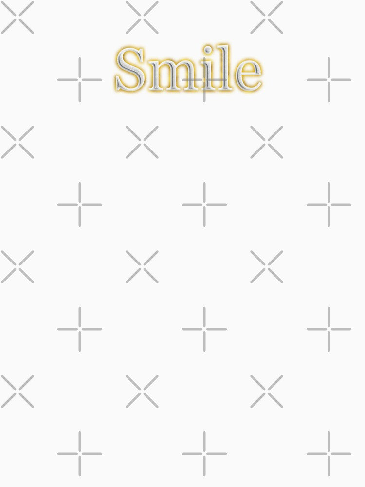 Smile (White Angelic halo Text) by Swabcraft