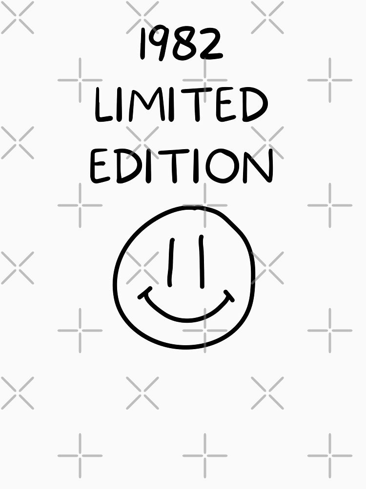 1982 LIMITED EDITION - BLACK WRITING by akaiawa