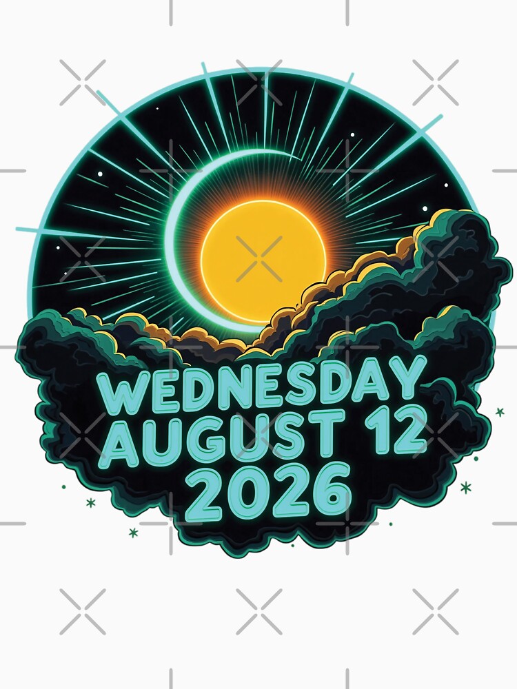 Wednesday August 12, 2026 | Solar Eclipse of August 12, 2026 | Rare Celestial Event & Astronomical Phenomenon by PaintedPixels01