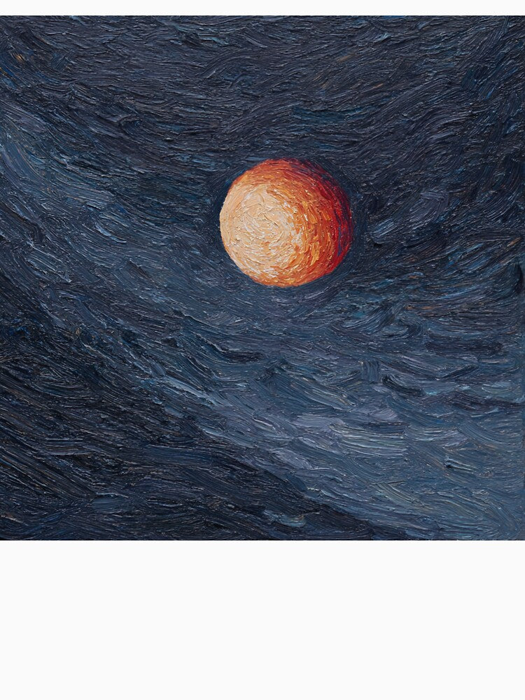 Planet Mercury | Post-impressionist painting style by ComicsFactory