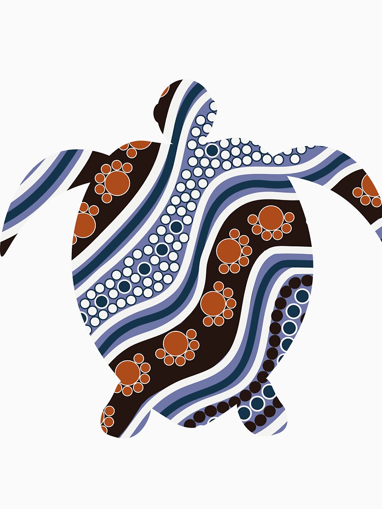 Aboriginal tribal looking turtle. by Nanar1984