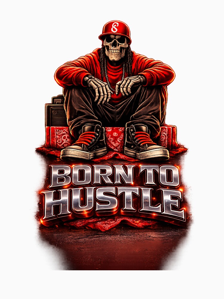 Born to hustle in style by RawEdgeStudios