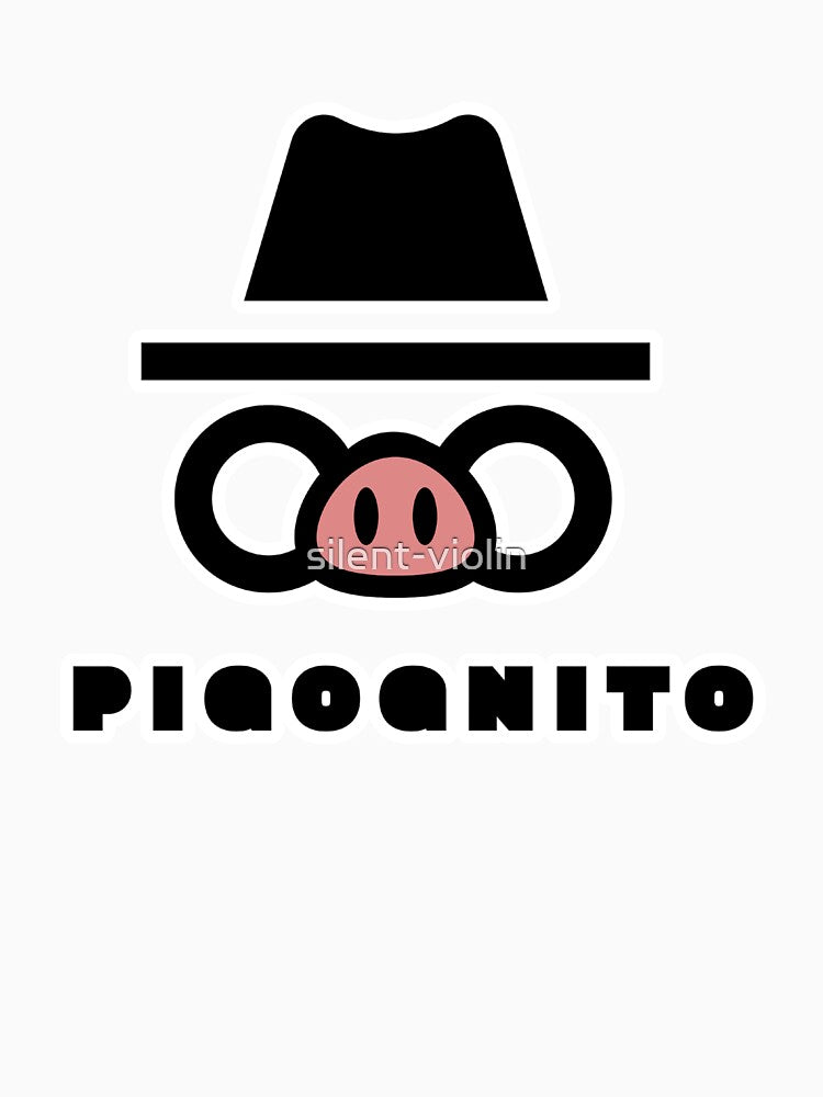 Pigognito, logo-style simple artwork by silent-violin