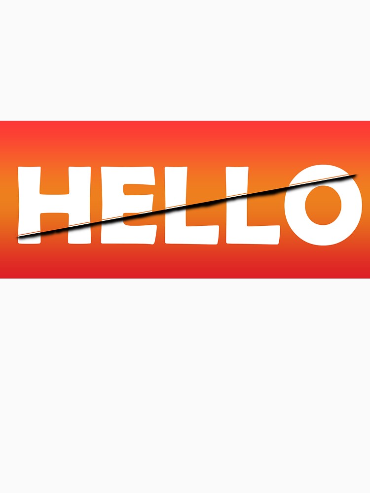 Hello t-shirts, mugs, phone cases by teeitemize