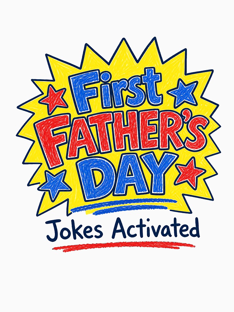 First Father's Day, Dad humor active by pirminio