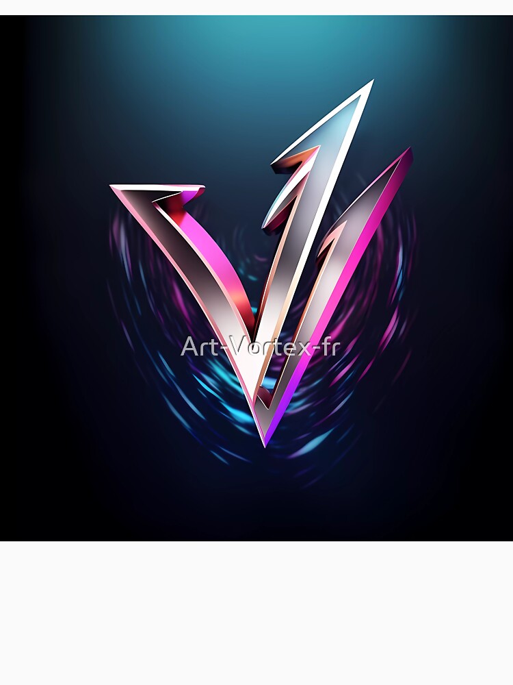 “Futuristic Logo: Embrace the 3D Revolution” by Art-Vortex-fr