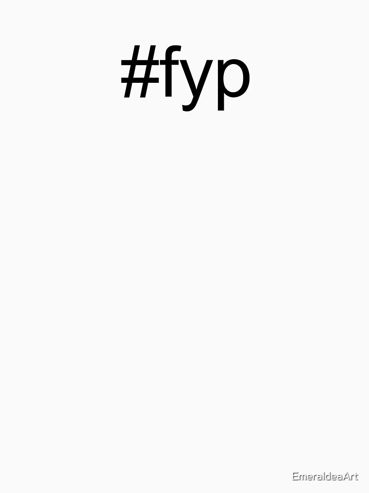 #fyp tiktok viral simple black text by EmeraldeaArt