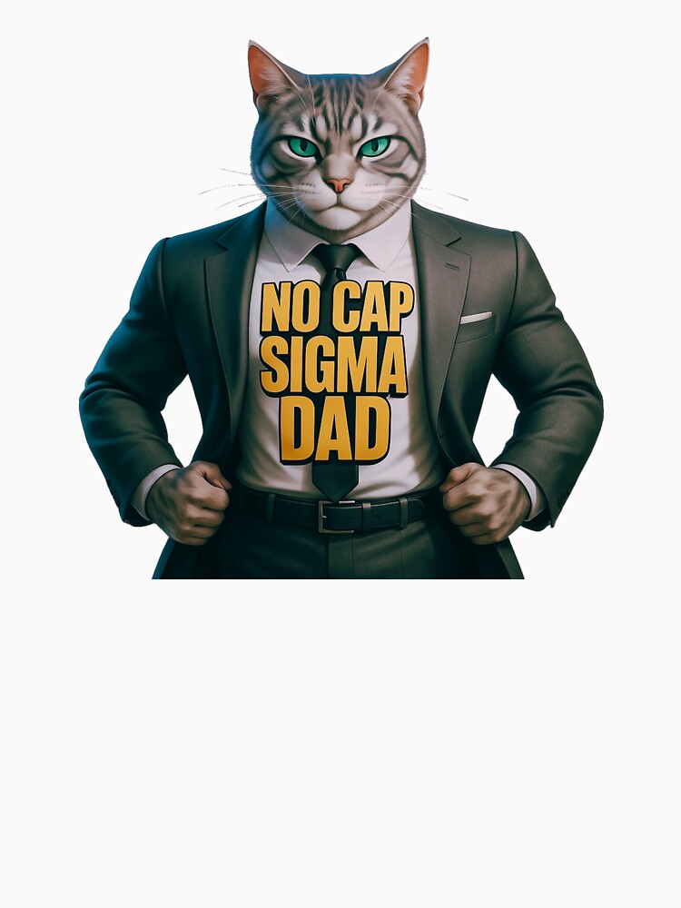 No Cap Sigma Dad by TrendsLook