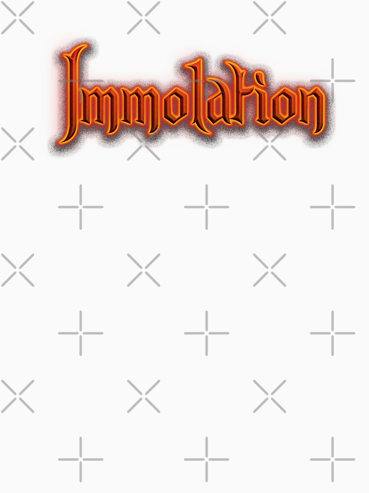 Immolation (Fiery Glowing Text) by Swabcraft