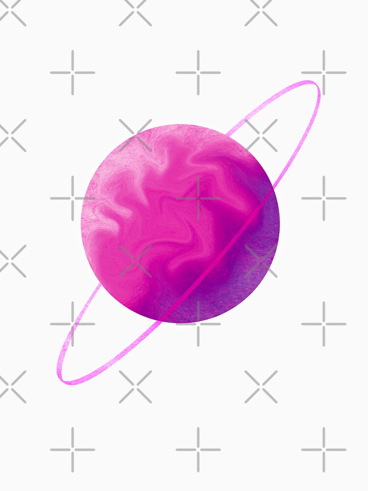 Pink planet by Fatamimosh