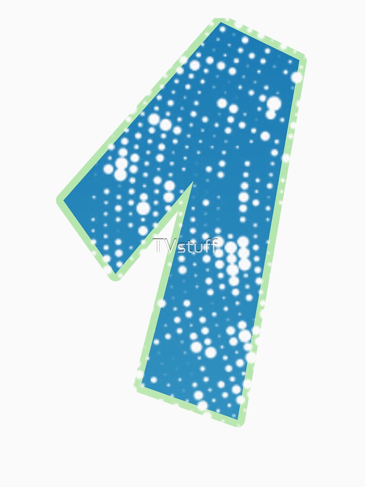 Blue Number Shine-one by TVstuff