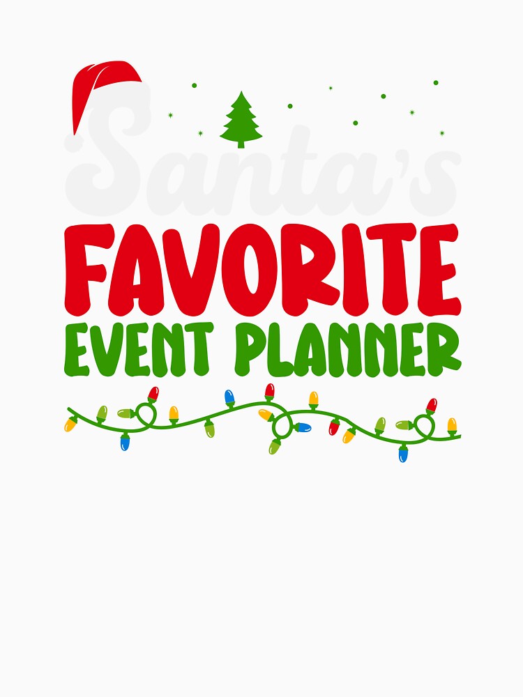 Santa's Favorite Event Planner by ArtMeetsPizza