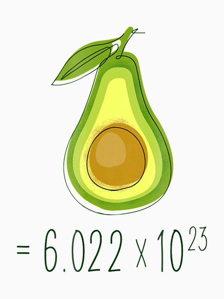 Funny Avogadros Number Pun Tee Chemistry Nerd Mens by KendraHenke