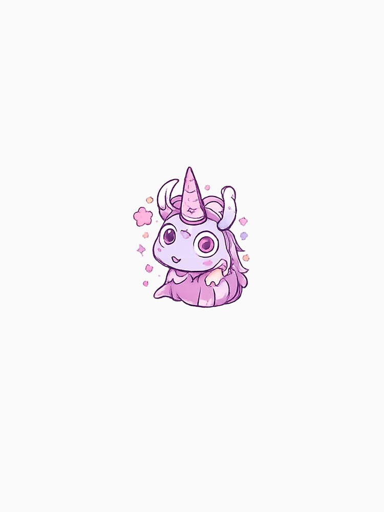 Kawaii Unicorn Monster Cute Pastel Fantasy Creature by Aura.Creative