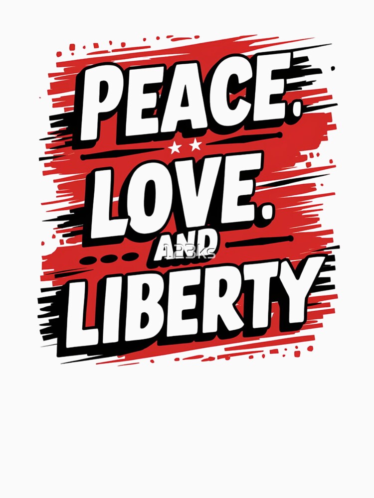 Peace, love, and liberty by 123ks