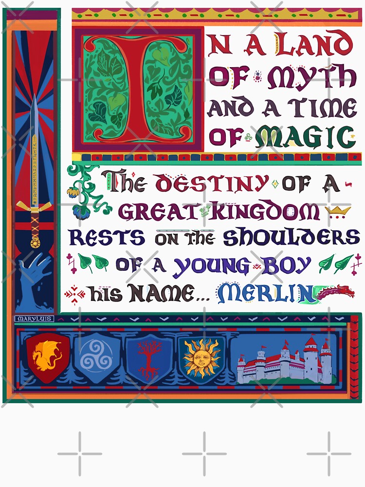 In a land of myth and a time of magic - Merlin by maryluis
