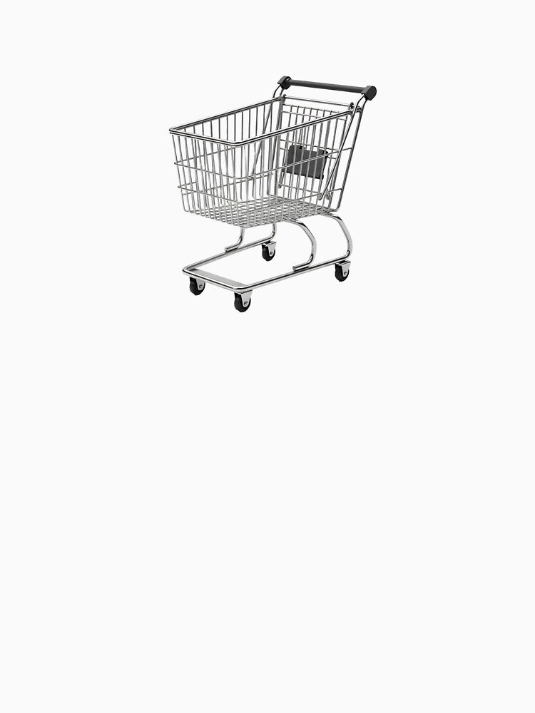 Minimalist Shopping Cart Illustration by saiful020