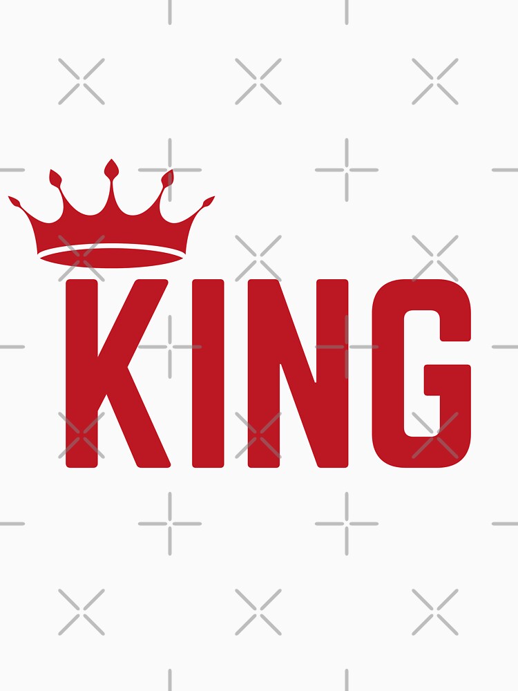 King - Gift for the MAN by PrintinglyArt