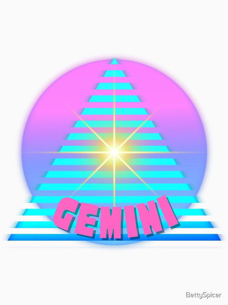 Gemini 80's Synthwave by BettySpicer
