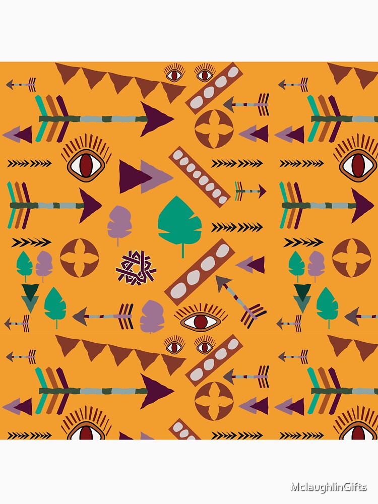 Autumn Boho Eyes And Arrows by MclaughlinGifts