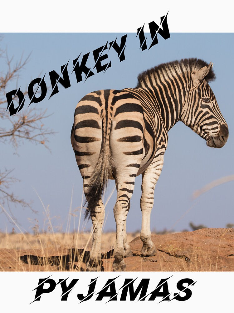 Donkey in pyjamas by Nickadon