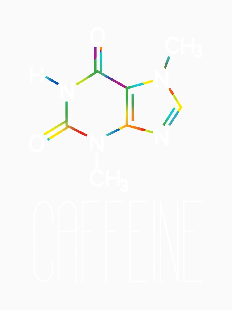Caffeine Molecule CoffeeCoffee Lover Chemistry Gift by KendraHenke