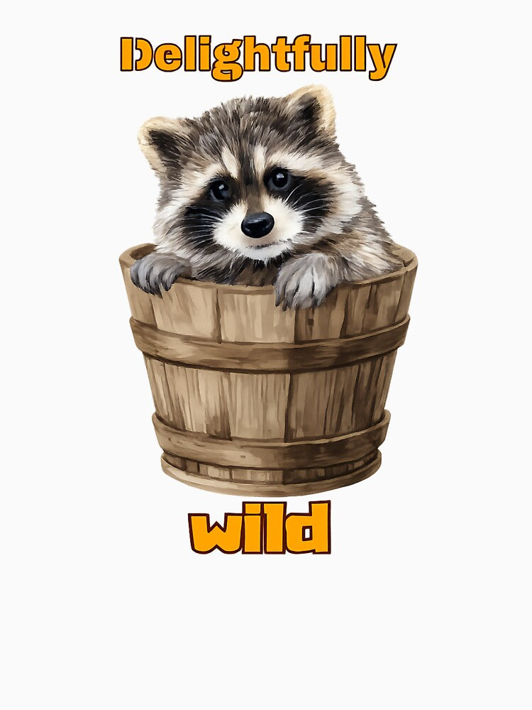 cute funny raccoon by MattyManiac