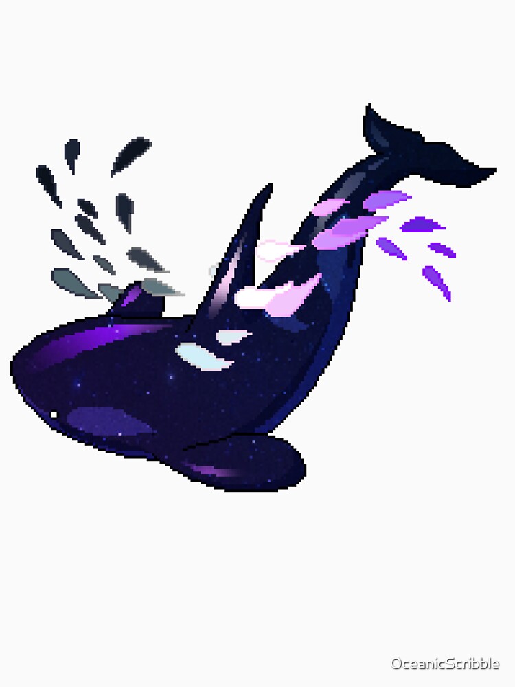 Asexual Flag LGBT Pride Orca (School) by OceanicScribble