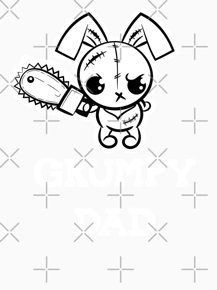 Grumpy Dad Grumpy Voodoo Bunny Father Love by ProjectX23