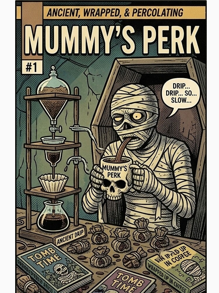 Mummy Morning Coffe by RaymondMills