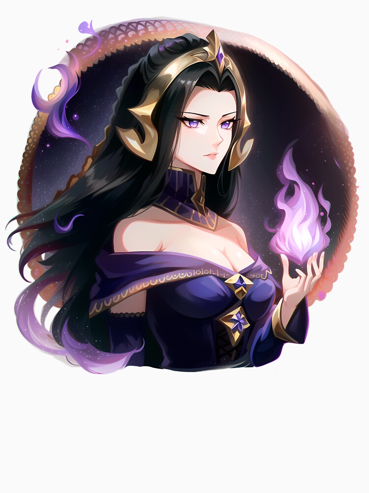 Realistic Anime Liliana of the Veil - Dominaria Planeswalker by TheArtSculptor