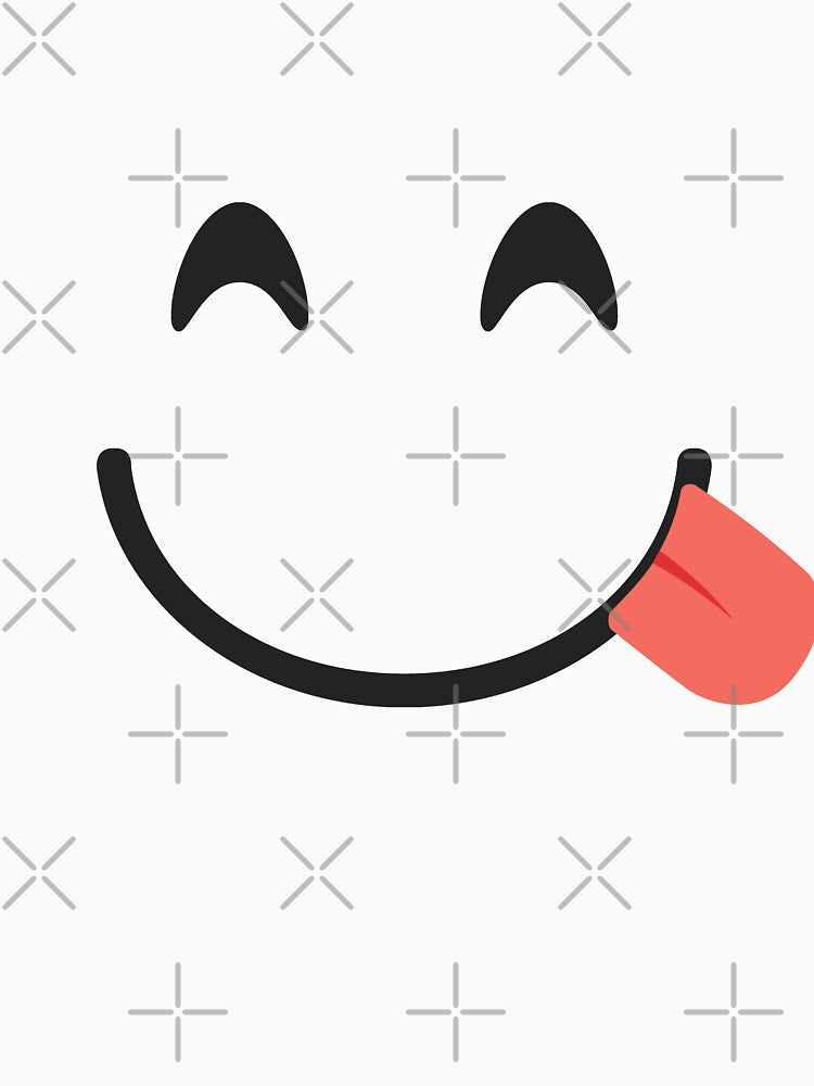 Emoticon icon Happy Tongue Face Halloween Group Costume Idea by fermo