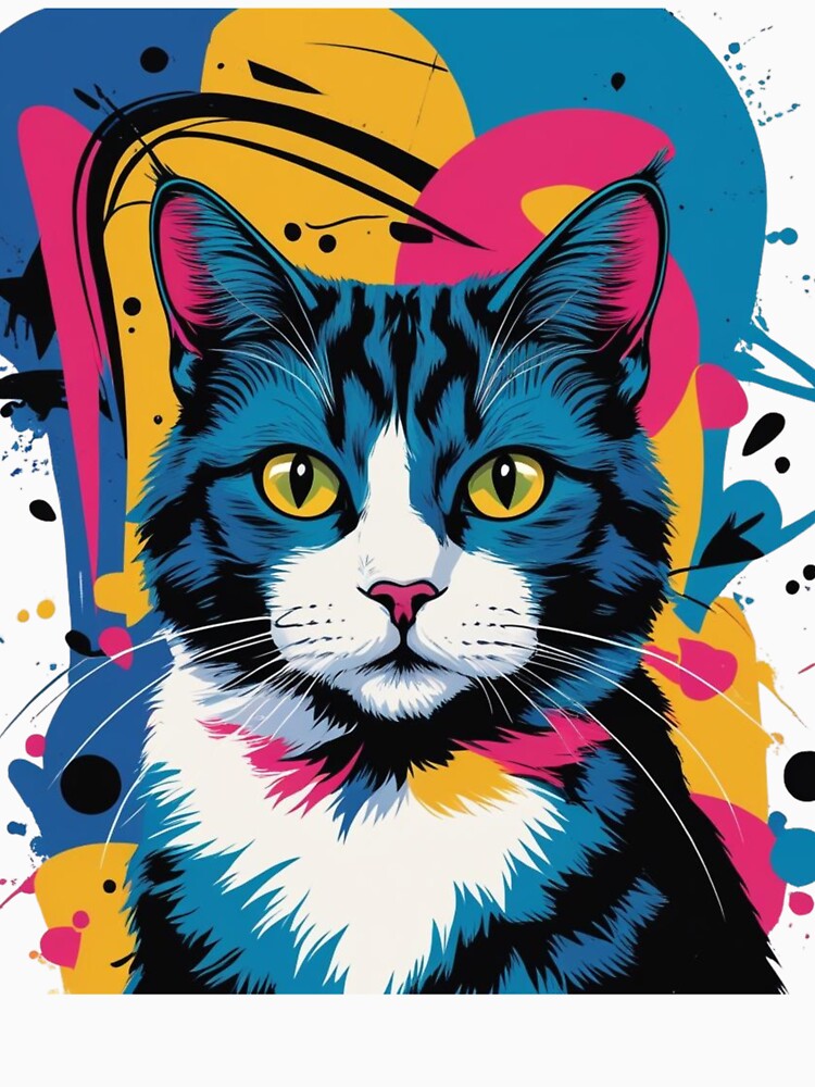 Cat Street Art by VoidCult85