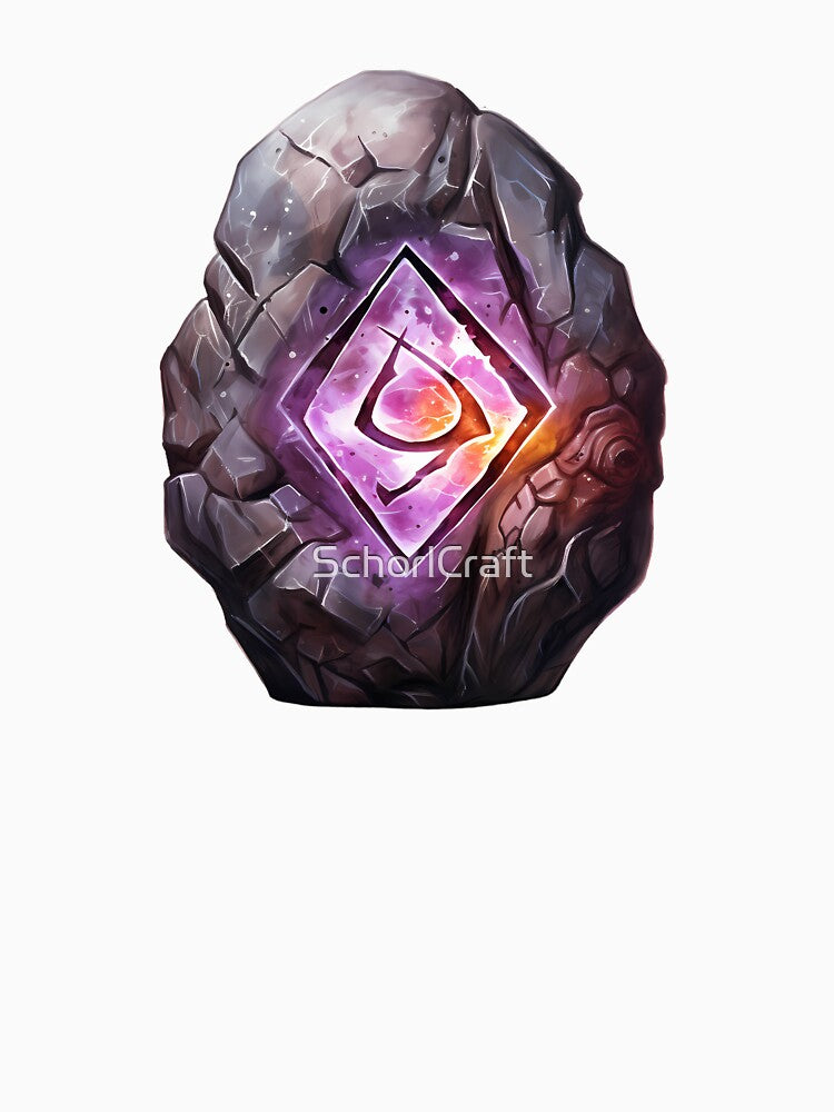 Magic Runestone Elemental Arcane by SchorlCraft