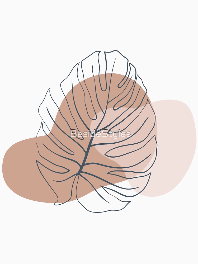 Leafy Boho Patch | Handmade Prints for You by BesideStyles