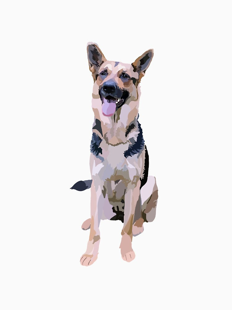 German Shepherd by DanielleDaSilva