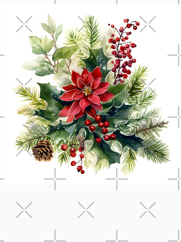 beautiful christmas holiday floral bouquet by dcrc