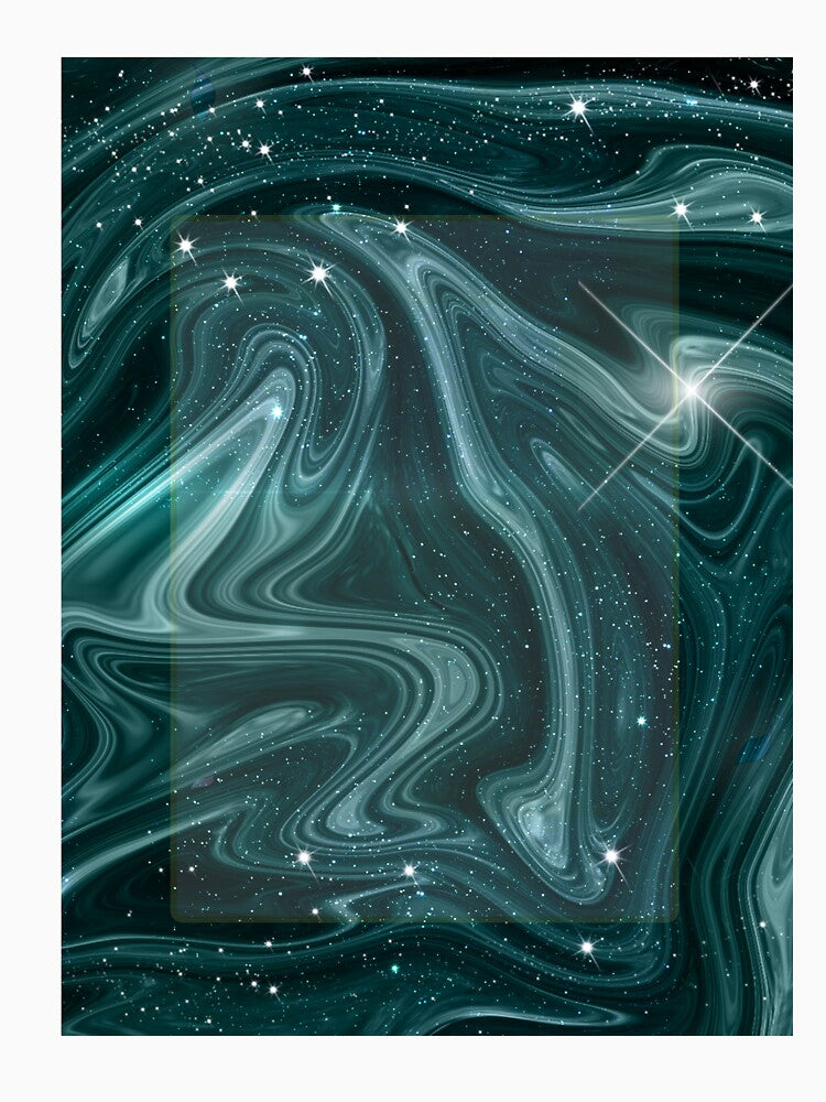 Galaxy stars pattern artwork painting by Jollygoodshop