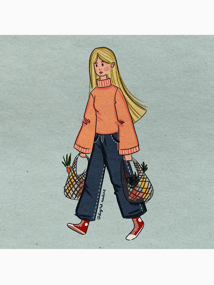 Grocery shopping by Digital-Nadine