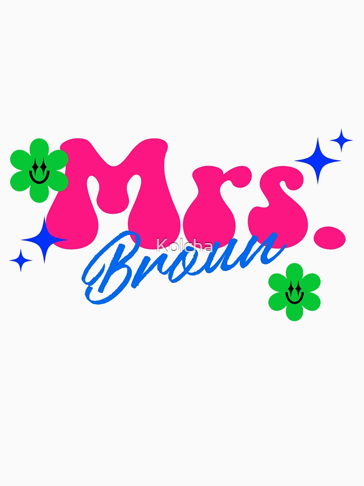 Mrs. Broun Brown Jamaican Patois (Patwa) by Kolcha