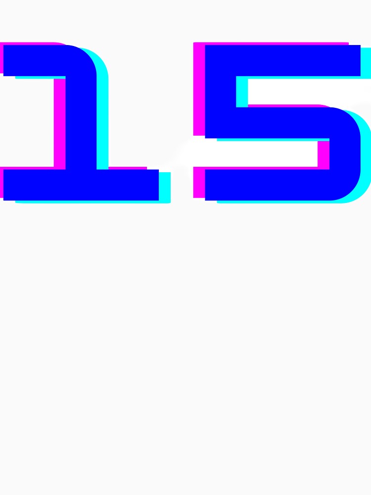 number fifteen / Numbers for children by Constructive27