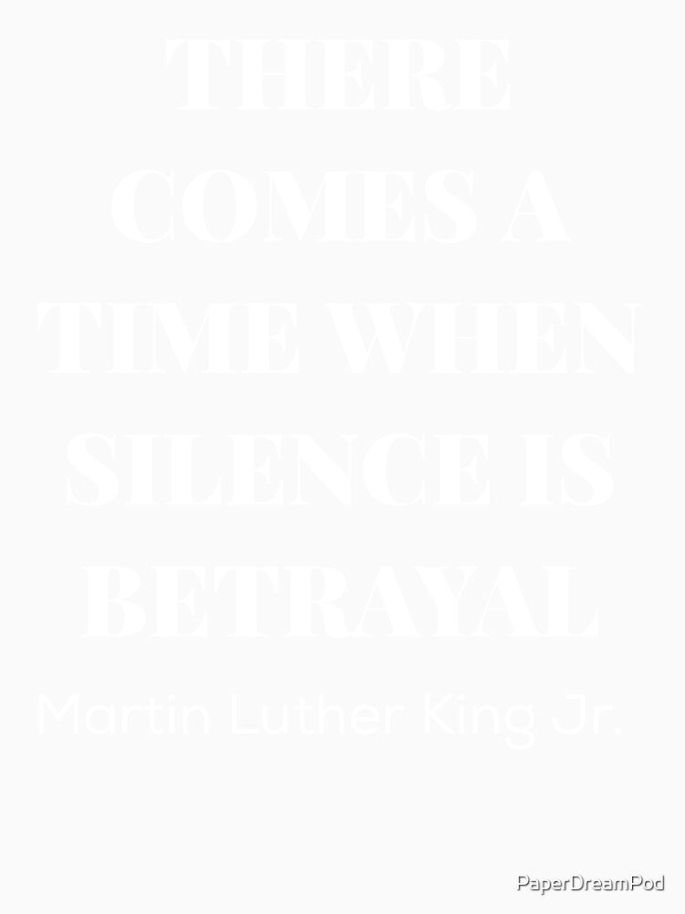 Sometimes silence becomes betrayal by PaperDreamPod