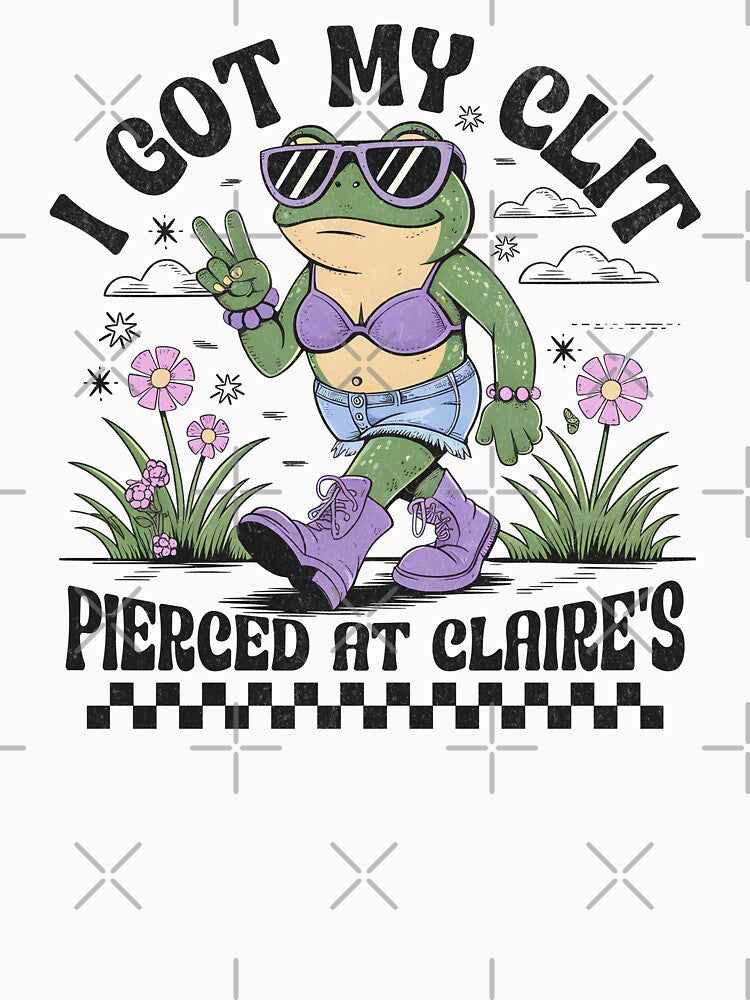 I Got My Clit Pierced at Claire's Frog by Beanster-nl