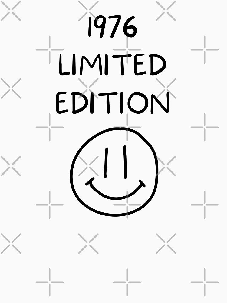 1976 LIMITED EDITION - BLACK WRITING by akaiawa