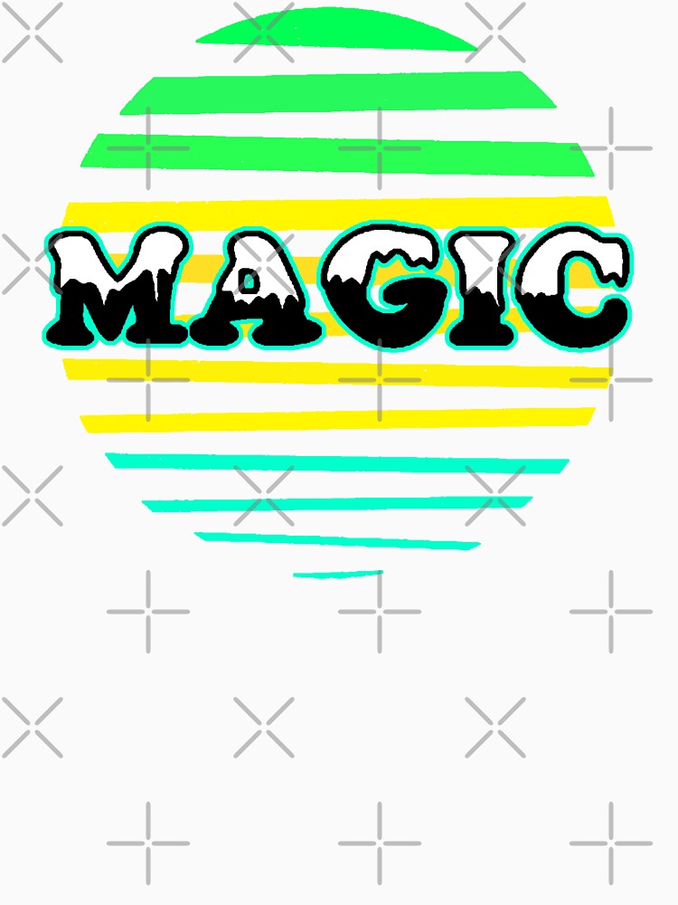 Magic Lettering Beautiful Aesthetic Magic Typography by AstronautMerch