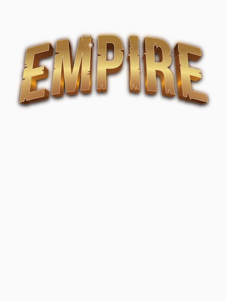 Empire – Metallic Gold Text Wrap with Distressed Texture, Glow & Blur Effects by Vextura